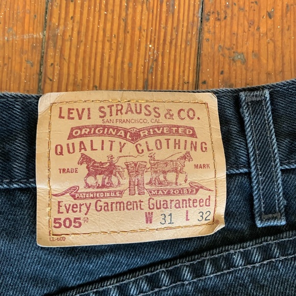 Levi’s 505 (black) W31XL29 - Picture 3 of 3